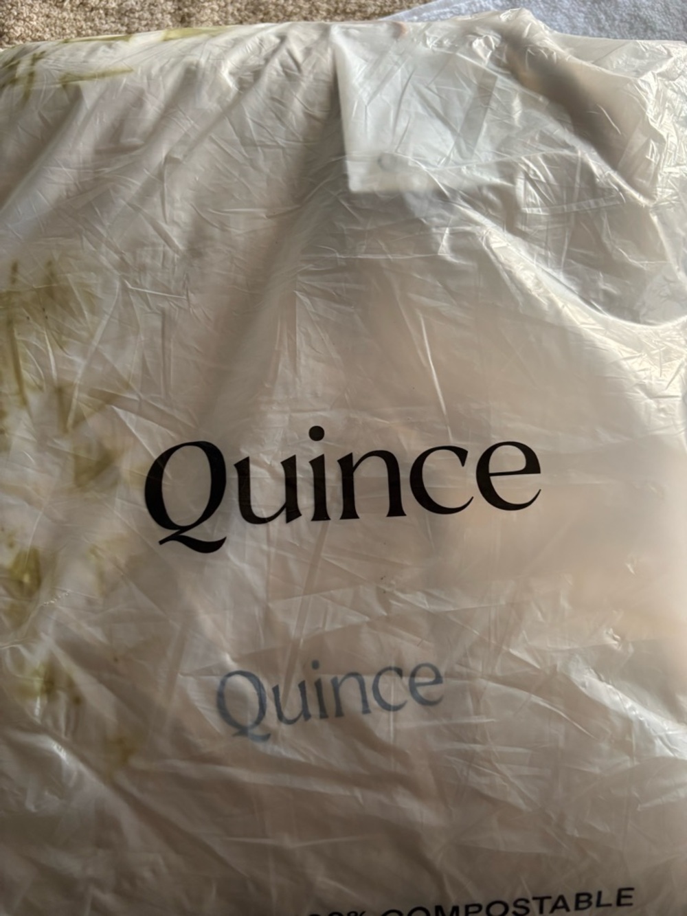 Quince Bamboo Duvet Cover Set in Sand - Picture 4 of 5